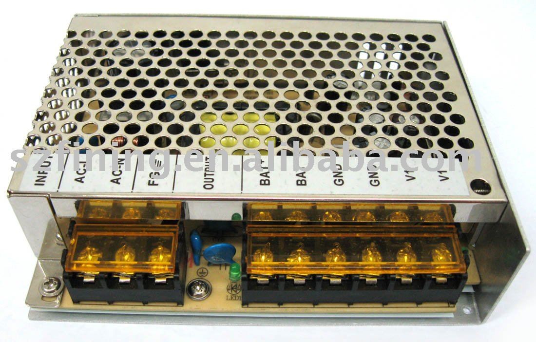 12VDC 1A, 100-240VAC, poder da câmera do cctv 50-60Hz comutou a fonte da tensão