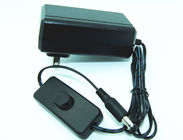 Adaptador da fonte de alimentação do interruptor da C.C. dos pinos do americano 2 para o PC das câmeras/tabuleta do CCTV
