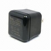 tomada universal portátil dos E.U. do adaptador da alimentação de DC da C.A. de 11W 5V 1A-2.1A USB com EN 60950-1