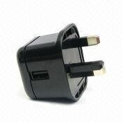 do adaptador universal portátil da alimentação de DC da C.A. de 11W 5V 1A-2.1A tomada BRITÂNICA USB com EN 60950-1