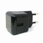 a UE universal portátil do adaptador da alimentação de DC da C.A. de 11W 5V 1A-2.1A USB obstrui com EN 60950-1