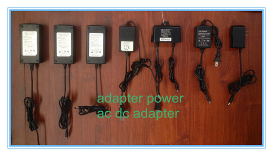 C.A. preta de 60W 60Hz 12 ao volt IP54 do adaptador 12 do poder do volt com interruptor estável