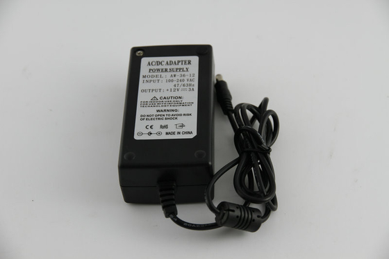 C.A. da lâmpada do diodo emissor de luz EN55022 à recuperação automática do adaptador 36W da alimentação de DC 12V, CE/ROSH