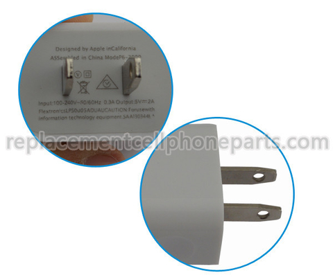 Mini tipo adaptador dos E.U./UE do poder do iphone da maçã da C.A. de USB da tomada para o telefone móvel