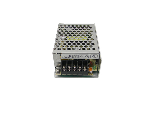 a C.C. 24V Output a fonte de alimentação de comutação encaixotada metal 30W do modo para câmeras do CCTV da segurança