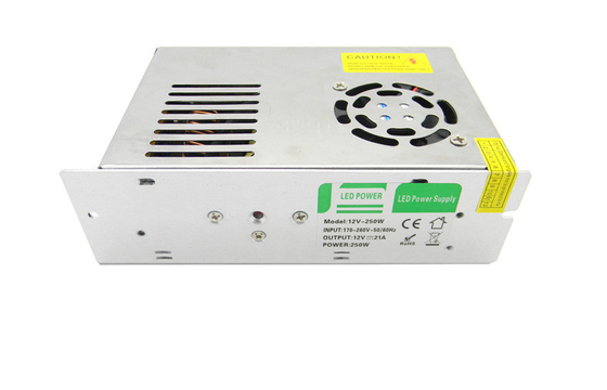 Adaptador alto DC12V 250W da fonte de alimentação do interruptor de Efficency, CE certificado