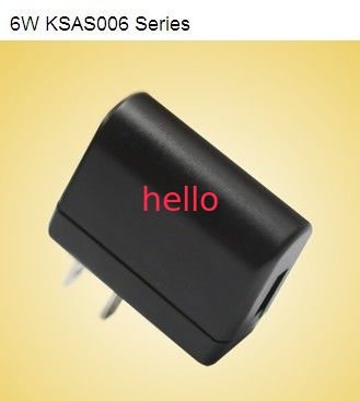 adaptador universal do poder de 6W 12V USB com o 0.5A a 1.2A para o telefone móvel