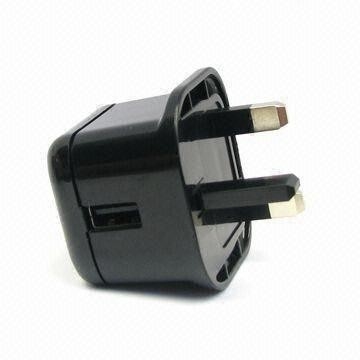 do adaptador universal do poder de 5.0V 100mA carregador liso com projeto seguro, UL do computador USB, GS, CE, CCC, aprovações do FCC