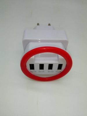 Carregador portátil do curso da tomada 2000mA da UE universal para IPhone 4g/4s