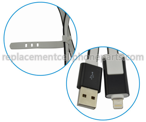 Cabo de dados original de USB do telemóvel de 1 medidor para o iPhone 5G, 5S, cabo do carregador do iPhone 6