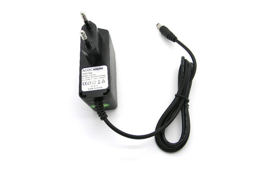 Ponta 5.5x2.5mm da C.C. da fonte de alimentação da acústica do adaptador do poder da Parede-montagem da tomada 12V 500mA da UE