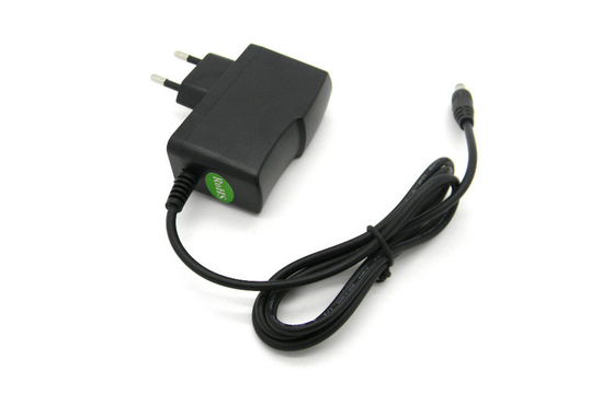 Ponta 5.5x2.5mm da C.C. da fonte de alimentação da acústica do adaptador do poder da Parede-montagem da tomada 12V 500mA da UE