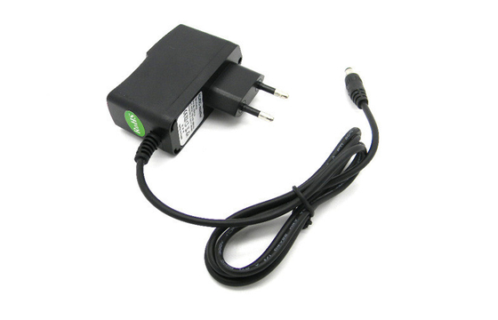 Ponta 5.5x2.5mm da C.C. da fonte de alimentação da acústica do adaptador do poder da Parede-montagem da tomada 12V 500mA da UE