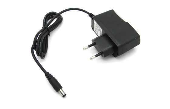 Ponta 5.5x2.5mm da C.C. da fonte de alimentação da acústica do adaptador do poder da Parede-montagem da tomada 12V 500mA da UE