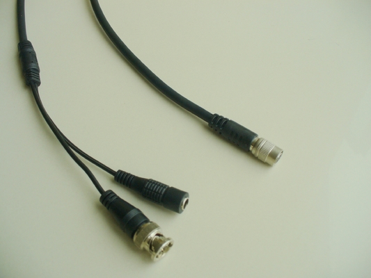 Fêmea da fonte de alimentação 6Pin da câmera de Sony dos acessórios do CCTV para o sistema da visão por computador