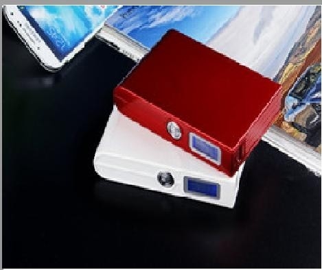 fonte de alimentação 10000MAH móvel portátil com o diodo emissor de luz para o telefone móvel