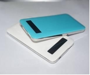 Fonte de alimentação móvel branca cor-de-rosa azul vermelha do verde 5V, banco do poder 4000MAH