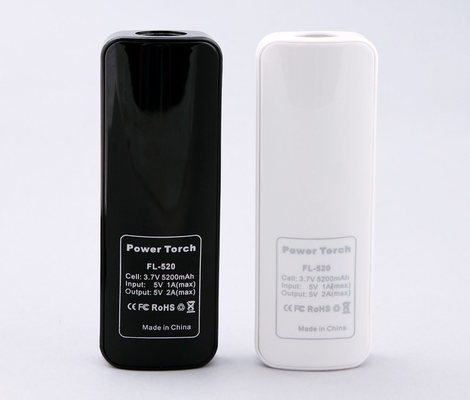 Portable preto móvel da fonte de uma alimentação de 5 volts com OEM 5200MAH