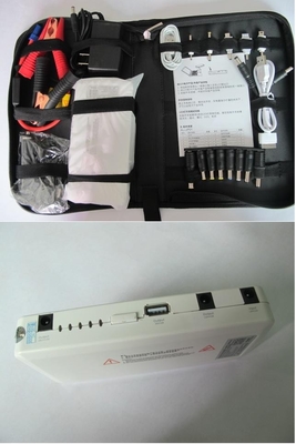 banco do poder de 5V 9V 12V, fonte de alimentação 12000MAH móvel portátil