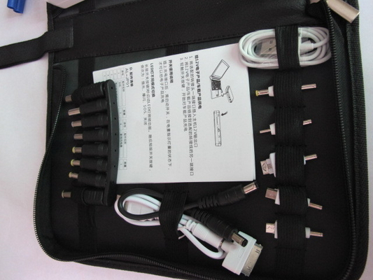 banco do poder de 5V 9V 12V, fonte de alimentação 12000MAH móvel portátil
