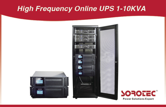 A montagem em rack em linha pura de 1 Kva 10 Kva 2kva levanta a fonte de alimentação ininterrupto 8000w