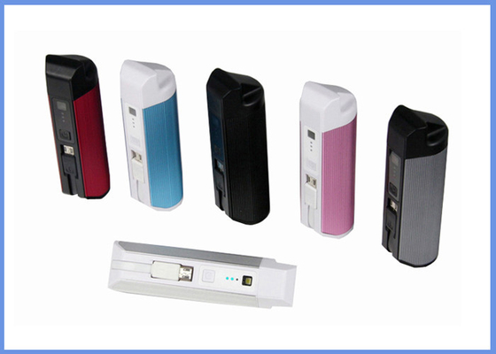 Mini cabo incorporado portátil do bloco de poder 2200mah de USB micro USB, bateria 18650