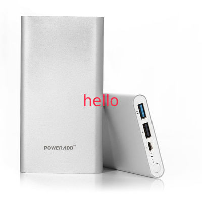 Carregamento rápido da pilha portátil universal do polímero do lítio do banco do poder do telemóvel 10000MAH