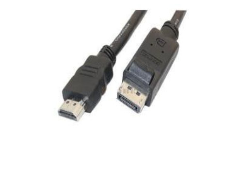 PVC Premold do preto do cabo HDMI 1.3b de transferência de dados de Displayport 1,1 USB