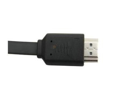 Preto de alta velocidade HDMI-HDMI do cabo de transferência de USB com alta resolução
