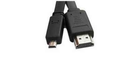 Preto de alta velocidade HDMI-HDMI do cabo de transferência de USB com alta resolução