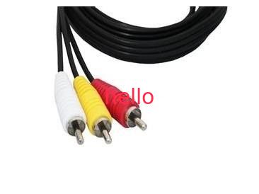 Cabo de alta velocidade de transferência de dados de USB, cabo audio de RCA /Video