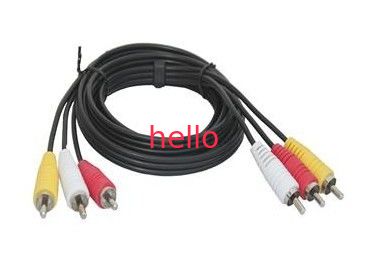 Cabo de alta velocidade de transferência de dados de USB, cabo audio de RCA /Video