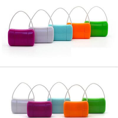 Conjunto relativo à promoção do smartphone do cabo de transferência de dados de 8pin micro USB com estilo bonito do saco