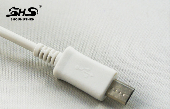 Cabo de transferência de dados de V8 micro 5pin USB para o carregamento do telefone de HTC