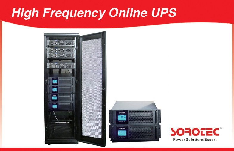 1 - fonte de alimentação ininterrupto de 10KVA 8000W, montagem em rack UPS em linha puro de alta frequência