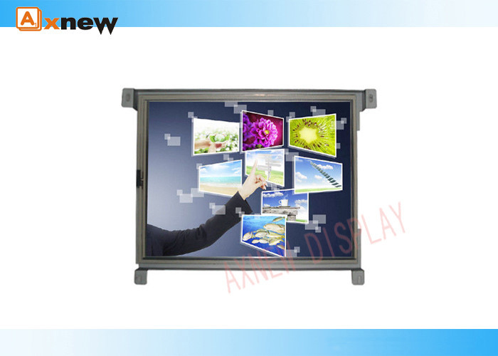 160/140 exposições Resistive do monitor do LCD da tela de toque do luminoso do diodo emissor de luz do quadro aberto