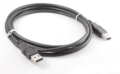 Homem ao cabo masculino de transferência de dados de USB para o teclado, usb a transferência do usb