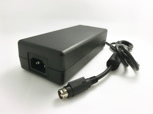 Adaptador mundial da fonte de alimentação da C.C. Jack de PFC/3 pinos, saída de 120W 24V 5A